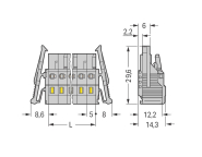 WAGO 231-108/037-000 1-Leiter- 