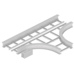 Unex T-Stück lichtgrau          67539-04 