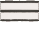 ELCOM Ruftaster Halbaufsatz 2/1  REU922Y 