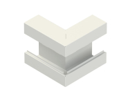 Niedax GK-Außeneck 90°  GKA 220-78T90 VW 