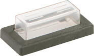 Bachmann PVC-Kappen+Rahmen sw    924.116 