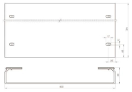 Unex Kabelrinne ungelocht          66401 