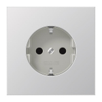 JG SCHUKO Steckdose alu        AL1520KI 