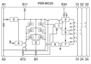 Phoenix 2700466 PSR-MC20-3NO-1DO-24DC-SC 