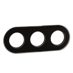 ELSO Glasrahmen 3-fach schwarz WDE011428 