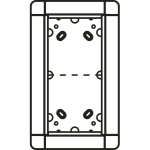 Ritto Portier Rahmen UP 2fach    1881220 