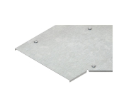 Niedax Deckel f.Bogen 45°    RBADV 600 F 