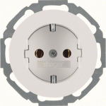 Hager Steckdose SCHUKO Serie R WLS1100WG 
