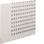 Hager Beschriftungsbögen universZ  ZZ90C 