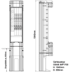 GSAB GSAB-Poller H1811mm  36P1700K4LSL00 