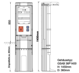 GSAB GSAB-Poller rund      36P1400FP162S 