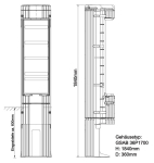 GSAB GSAB-Poller rd m.Sockel   36P1700K5 