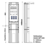GSAB GSAB-Poller rund       36P1400MFP6S 