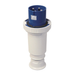 Walther Stecker 63A 4P 230V 9h    269409 