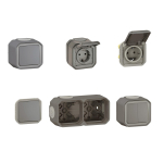 Legrand 100362 Plexo New Set 2 Anthrazit 