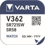 VARTA Knopfzelle                    V362 