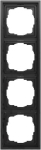 GIRA 021484 Abdeckrahmen 4f Gira F300 