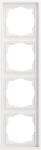 GIRA 021482 Abdeckrahmen 4f Gira F300 