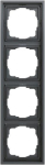 GIRA 021483 Abdeckrahmen 4f Gira F300 