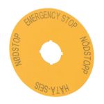 EATON M22-XAK4 Schild NOT-AUS     216468 