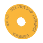 EATON M22-XAK2 Schild NOT-AUS     216466 