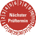 HEIN 190284 Prüfplakette Nächster 