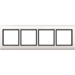 Merten AQUADESIGN-Rahmen 4fach    400419 
