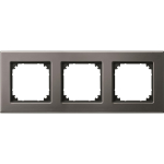 Merten M-PLAN-Metallrahmen 3fach  475314 