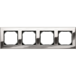 Merten M-PLAN-Metallrahmen 4fach  475439 