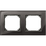 Merten M-PLAN-Echtglasrahmen 2f   489203 