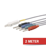 CobiNet 117066 Prüfschnur L2m 2/2 4polig 