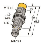 Turck Induktiver   NI12U-M18M-VP4X-H1141 