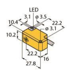 Turck Induktiver Sensor    BI2-Q10S-AP6X 