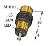 TURCK Induktiver Sensor NI10-P18-Y1X/S97 