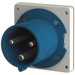 Mennekes 63A3P 6H230V Anbaustecker  1981 