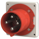 Mennekes 63A4P 6H400V Anbaustecker  1982 