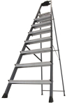 KRAU SECURO-Alu-Leiter 8 Stufen   126467 