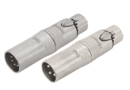 S&H Adapter XLR/XLR 5pol male      82933 