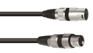 S&H XLR-Verlängerung schwarz       82932 