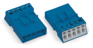 WAGO 890-1115 Stecker,5-polig,blau 