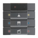 BJ Bedienelement 3/6f. IR    6129/01-885 