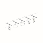 Paulmann WS DC Frame 5x4,8W Chr    94481 