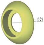 ABB Frontring          Surround for Inca 