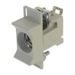 EATON 1 POLE BASE FOR DO2 FUSES FRN02C-A 