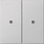 GIRA 536926 Wippe 2fach unbedruckt KF 