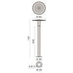 PIL SPILLO MINI POST6L 1-10V 11W 303494 