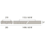 PIL RONDA+ LED EQ249/840 WH      3100087 