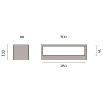 PIL QUASAR 30 LED-23,5W 4K TECH  303551 