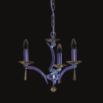 BRUM Stella, Krone 3Lp. E14/40W,  850593 