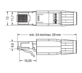 WAGO 750-976 PROFINET-Stecker RJ-45, 